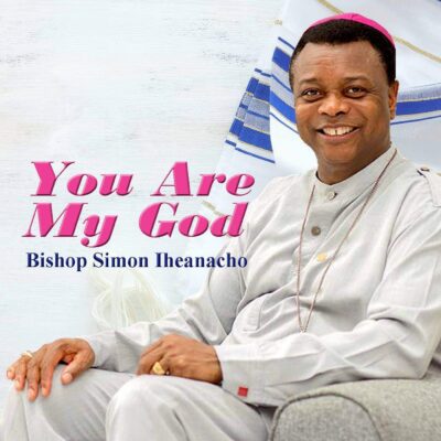 Inspirational message with bishop portrait