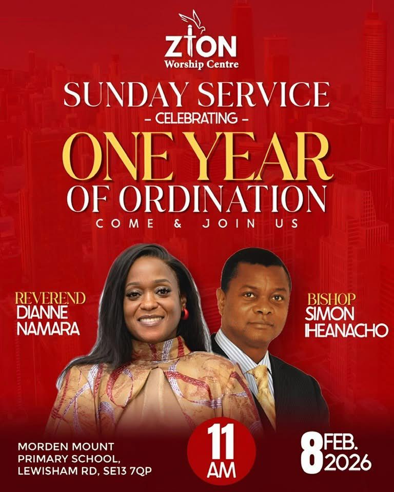 SUNDAY SERVICE - CELEBRATING - ONE YEAR OF ORDINATION