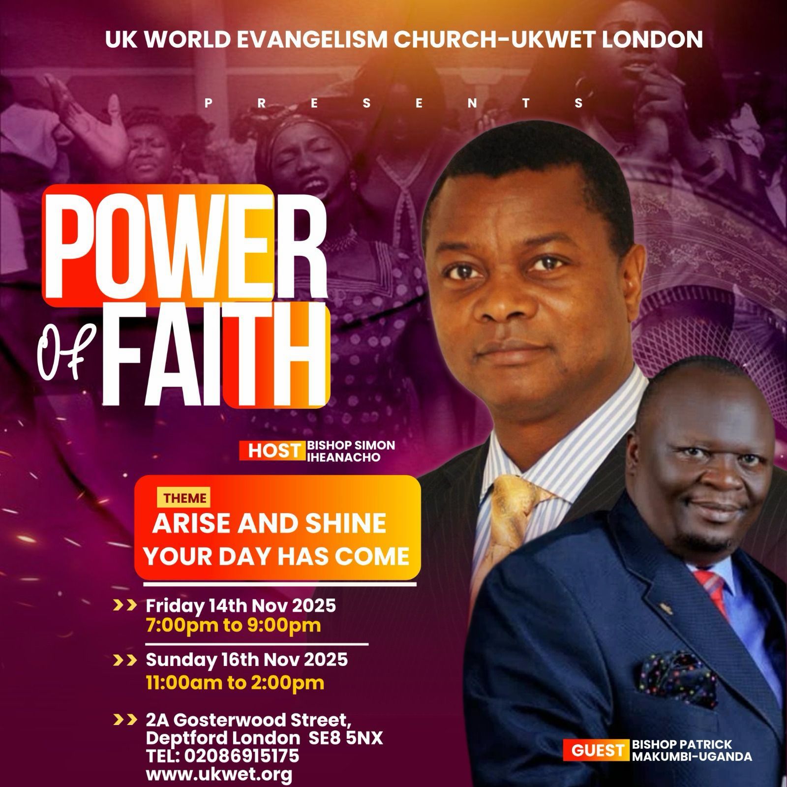 POWER of FATH - ARISE AND SHINE YOUR DAY HAS COME