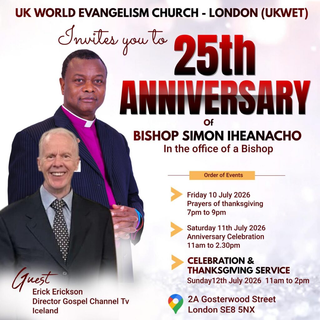 25th ANNIVENSARY Of BISHOP SIMON IHEANACHO In the office of a Bishop